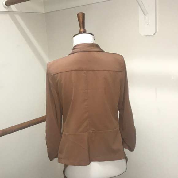 COPY - Camel lightweight blazer - Picture 3 of 6